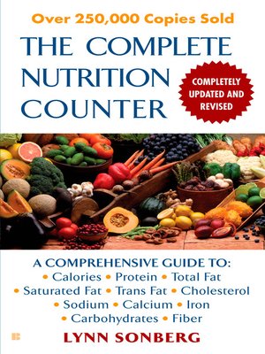 The Complete Nutrition Counter (Revised) - ebook